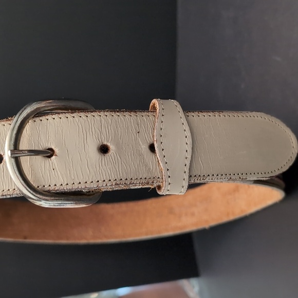 Brushy Creak ,Full Grain Cowhide Leather Women's Belt with Aztec Pattern,Size 34 - Picture 5 of 13